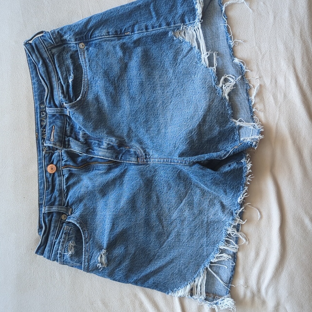NWOT American eagle highrise mom shorts size 10